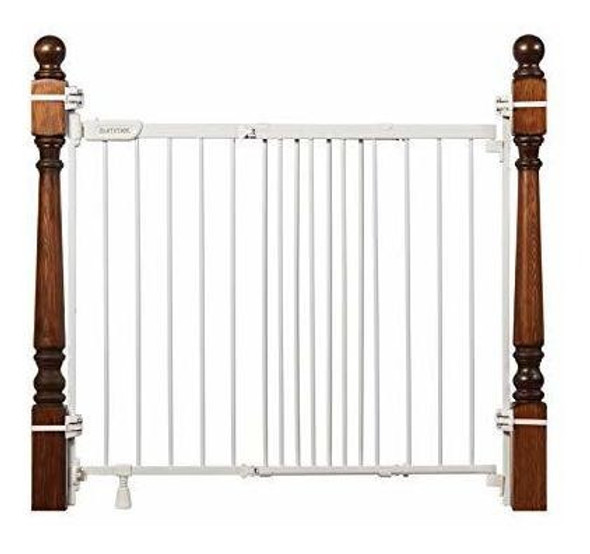 Pasamanos De Metal De Verano Y Puerta De Seguridad Para Esca 0