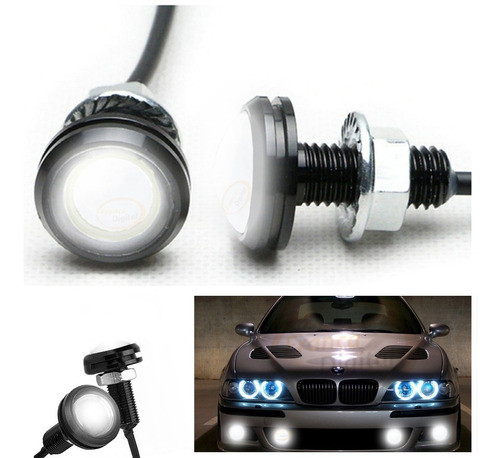 Caminero Led Ojos De Aguila X2 Super Blanco Modelo Grande 1