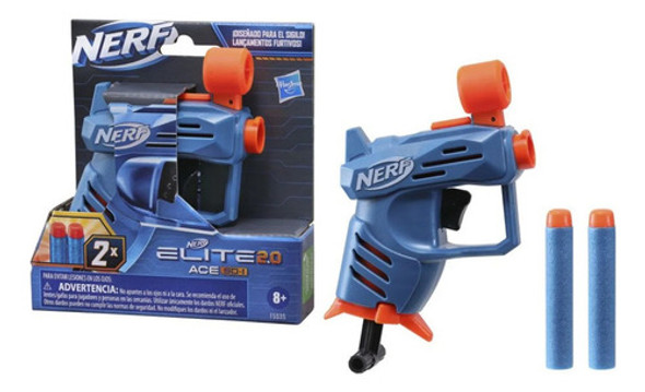 Pistola Lanzador Nerf Elite 2.0 Ace Sd-1 1