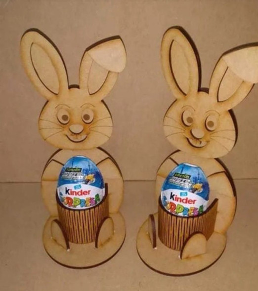 4 Conejitos Porta Huevo Kinder / Lapicero. Regalo Pascuas 1