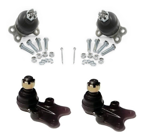 Kit 4 Rótulas Superior E Inferior Pck Up Isuzu Luv 4x2 1988/ 0