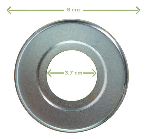 Anel Espaçador Eixo Dianteiro Trator New Holland 5150371 Cnh 1