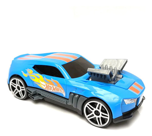 Hot Wheels 2 En 1 Auto De Carrera Y Guarda Autitos 0