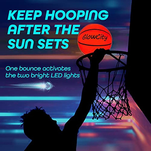 Glowcity Baloncesto Que Brilla En La Oscuridad 1