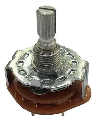 Llave Selectora Rotativa 1 Polo Pin 11 Posiciones X 2 0