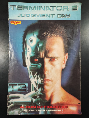 Álbum Terminator 2 Cromy Completo 0