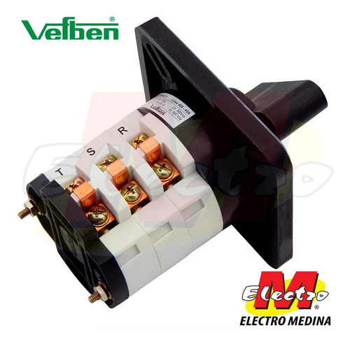 Conmutador Llave Int Tripolar 45a 380v Vefben Electro Medina 1