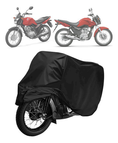 Capa Moto Sol Chuva P/ Honda Cg 125 1982 0