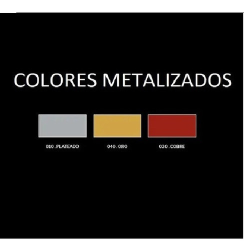 Pintura A La Tiza Metalizado Eq Arte X 3 Unid Mercado Envios 1