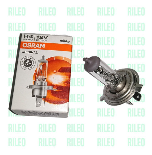 Lampara H4 De Alta Y Baja Halogena 12v 60/55w Pt43 Osram 1