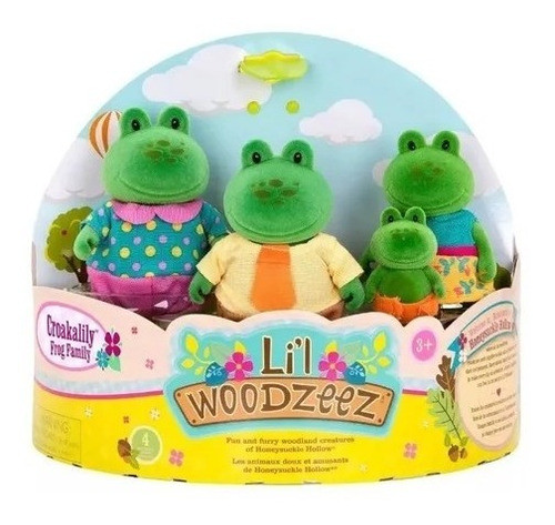 Familia De Ranas Li'l Woodzeez Frog Family. 0