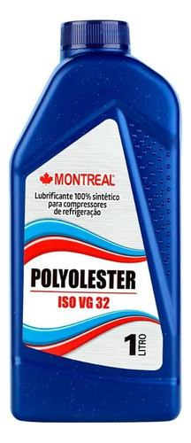 Óleo Sintético Polyolester Isovg32 R134a R404a R407c, R410a 0