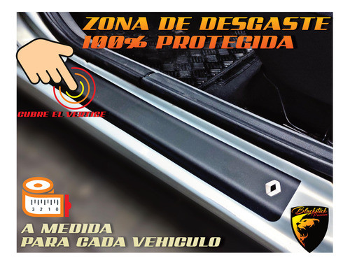 Protector Cubre Zócalos Volkswagen Gol Power 1
