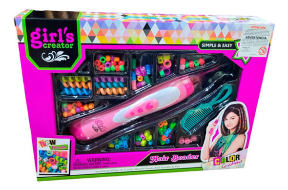 Trenzador De Cabello Y Aplicador De Cuentas Tamaño Grande 0