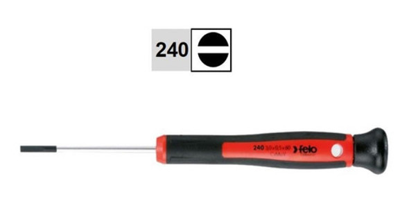 Destornillador Precisión 240 Plano 3.5 X100 - Felo Alemán 0