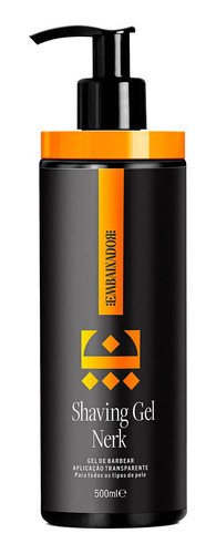 Shaving Gel Nerk + Shaving Nerk Menthol Embaixador 500ml 1