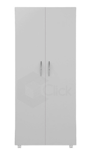 Armário Porta Vassouras Produtos De Limpeza Branco Multiuso 1