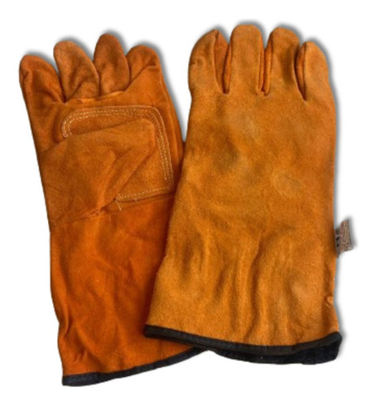 Guante Soldador Nacional + Delantal Con Goma Plomada 1