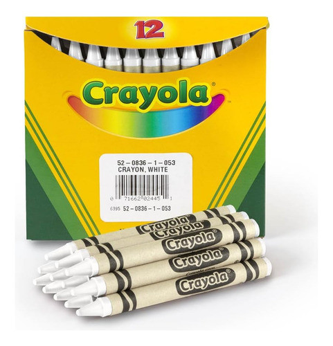 Crayones Crayola X12u White 0
