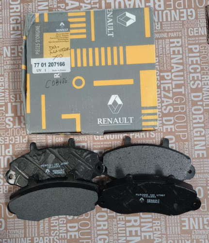 Juego Pastillas Freno Delantero Renault Master 03 Original 1