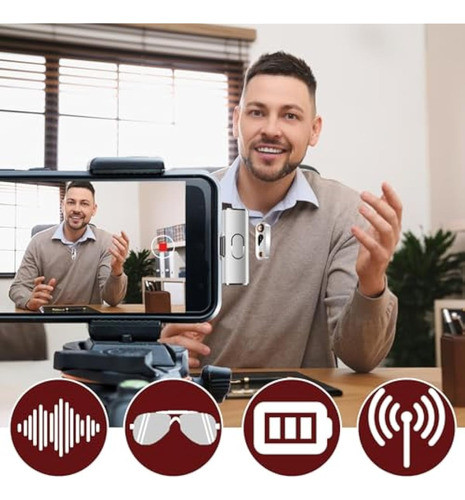 Lavalier Micrófono Inalámbrico Para iPhone, 1