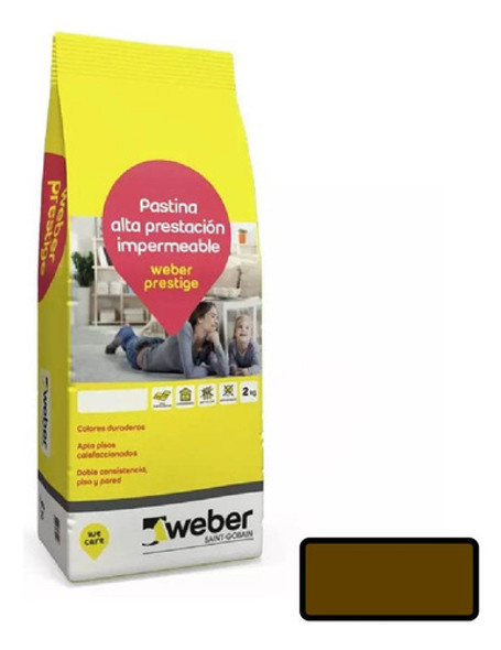 Weber Pastina Prestige 2kgs Porcelanatto Habano 0