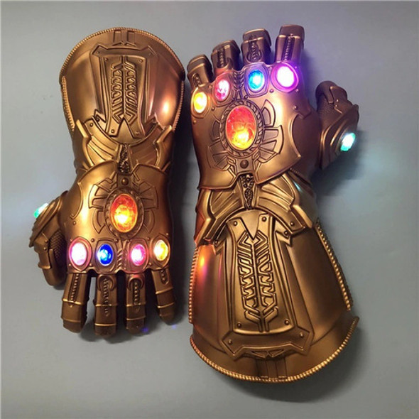 Luva Thanos Joias Do Infinito Manopla Com Leds Vingadores 1