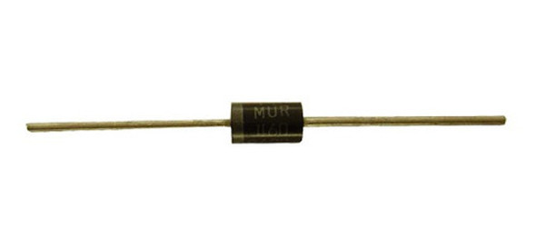 50 Diodos Mur460 Super Fast 4a 600v 35ns Do-201 0