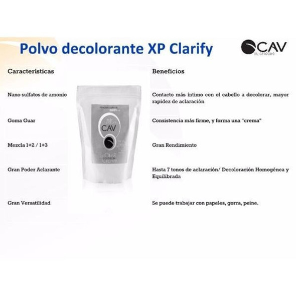 Polvo Decolorante Cav X 500gr 1
