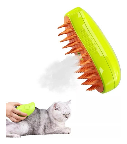 Cepillo Para Gatos C/ Vapor - Pet Cat Brush Original 0