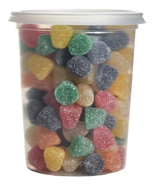 Pote Con Tapa Plastivas 400cc. X 50 Unidades. 0