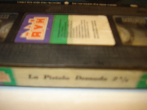 Vhs La Pistola Desnuda 2 1/2 0