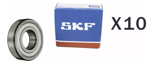 Kit X10 Rulemanes 6305 Zz/c3 Skf 1