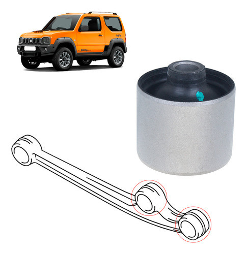 Bucha Do Tensor Traseiro Menor Suzuki Jimny Todos 0