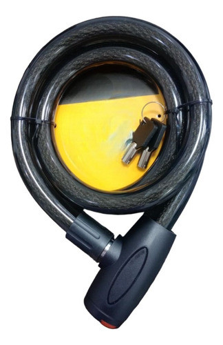 Linga Para Moto Bici 1,5mts Resistente Acero  2 Llaves 0