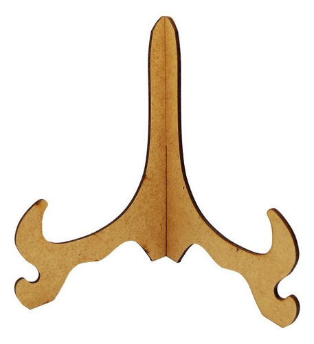 100 Mini Suportes Quadros E Azulejos 5,5cm Em Mdf Cru 0