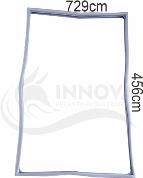 Borracha Quadro Forno Tedesco Ftt120 4 Esteiras Original. 1