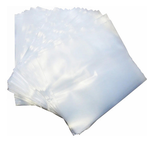 Bolsa 100u Tapa De  Discos De Vinilo Funda 100 Micrones Lp´s 0