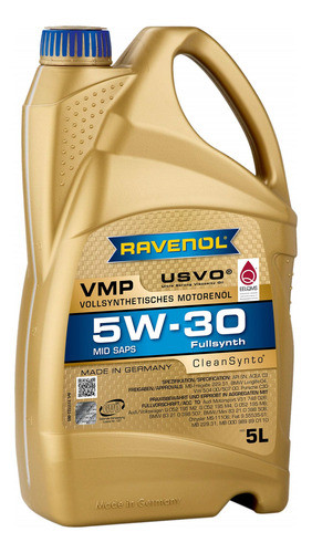 Aceite Ravenol 5w30 Volkswagen 0