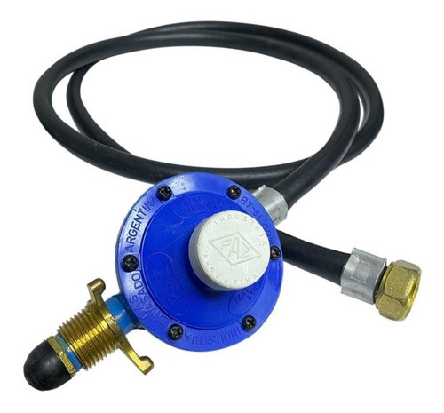 Regulador De Gas  Con Manguera 1,5 Mt Regulador Paz 0