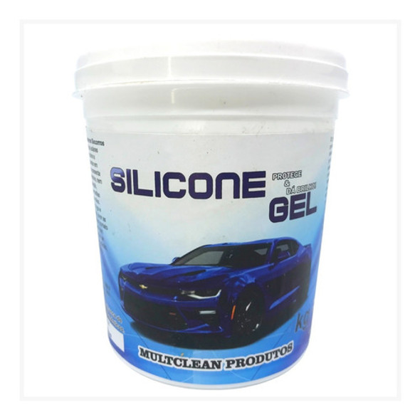 Silicone Gel Automotivo Perfumado Revitaliza E Hidrata 1kg 0