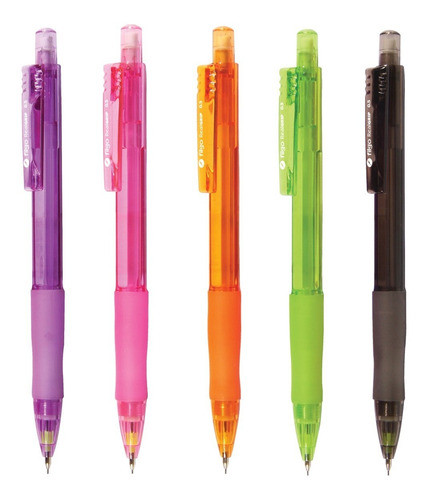 Portaminas Filgo Realgrip 0.5 Retractil Goma Colores 0
