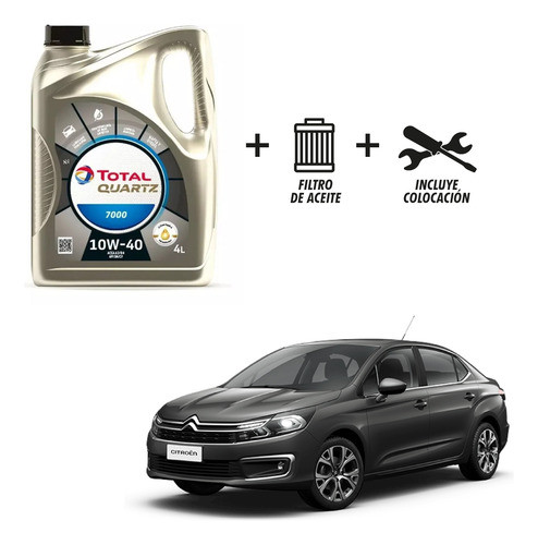 Cambio De Aceite Y Filtro De Aceite Citroen C4 1.6l 110 Cv 0
