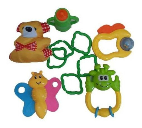 Alfombra Gimnasio Animales Juegos Bebe Con Sonajero LG 1