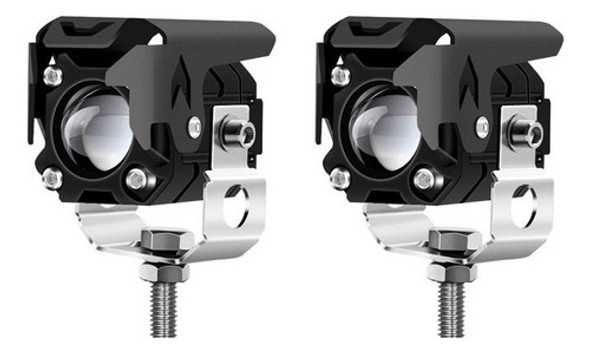 1 Pacote Com 2 Refletores Led, Farol De Motocicleta Xenon 0