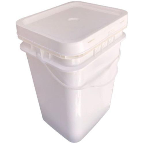 Balde 20l Com Tampa Retangular De Tinta 0