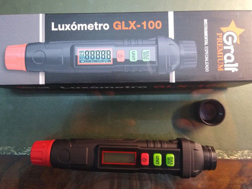 Luxometro Digital Pocket Hasta 100000 Lux Glx100 Gralf 0