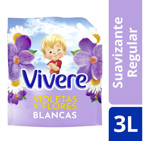 Pack X 6 Unid. Enjuague  Violeta D-p 3 Lt Vivere Enjuagues 1