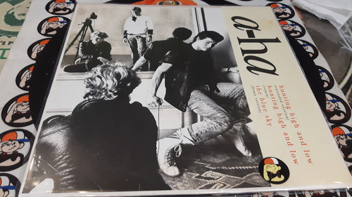 Aha Hunting High And Low Vinilo Maxi Germany 1896 Clasico 0