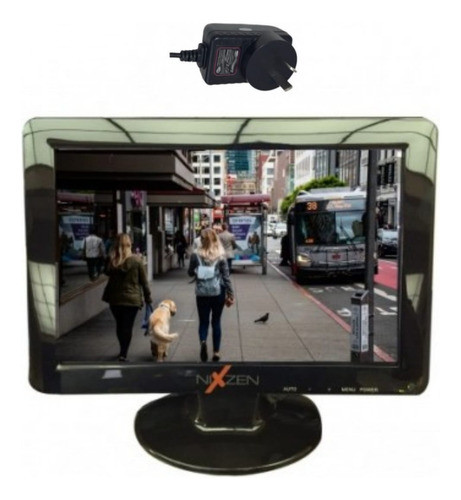 Monitor 12   Tft Lcd Rca Vga 1280x800 Con Trafo Seguridad 0